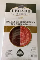 Paleta de cebo ibérico