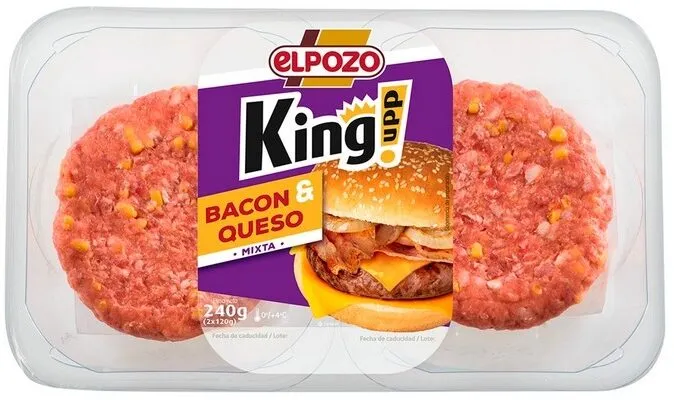 Burger mixta bacon & queso