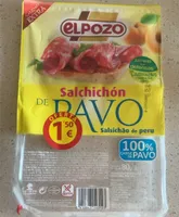 Salchichón de pavo
