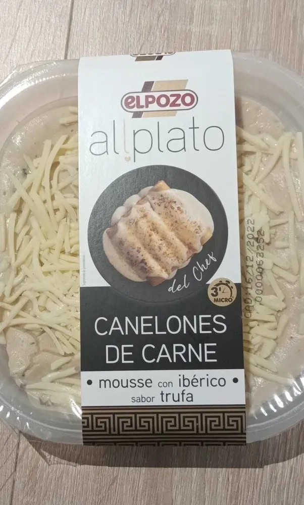 Canelones de carne