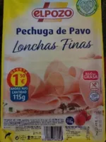Pechuga de pavo lonchas finas