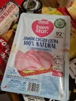 Jamón cocido extra 100% natural