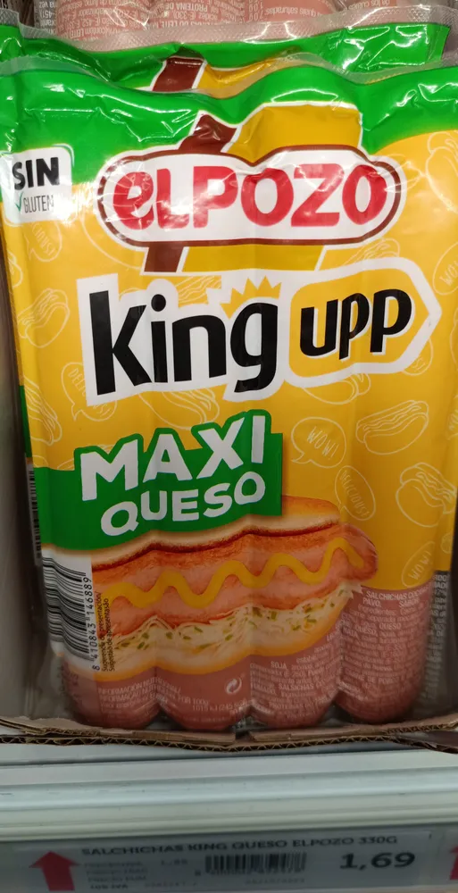 Salchichas King queso