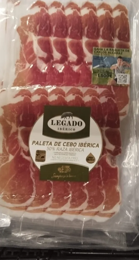PALETA DE CEBO IBÉRICA 50% RAZA IBÉRICA eLPOZO