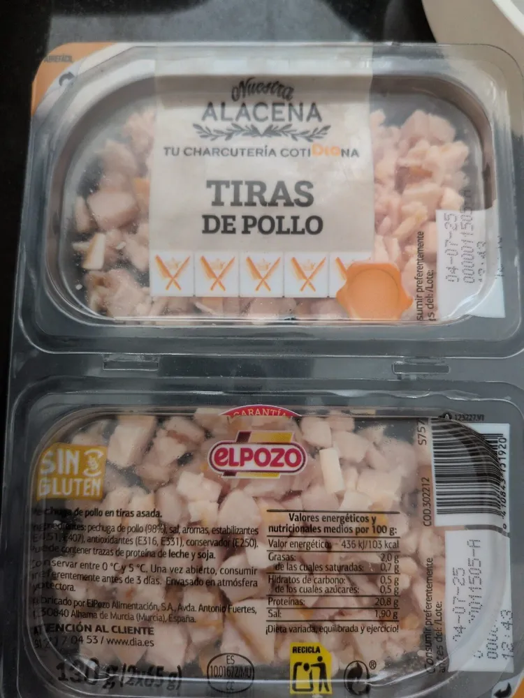 Tiras De Pollo Dia