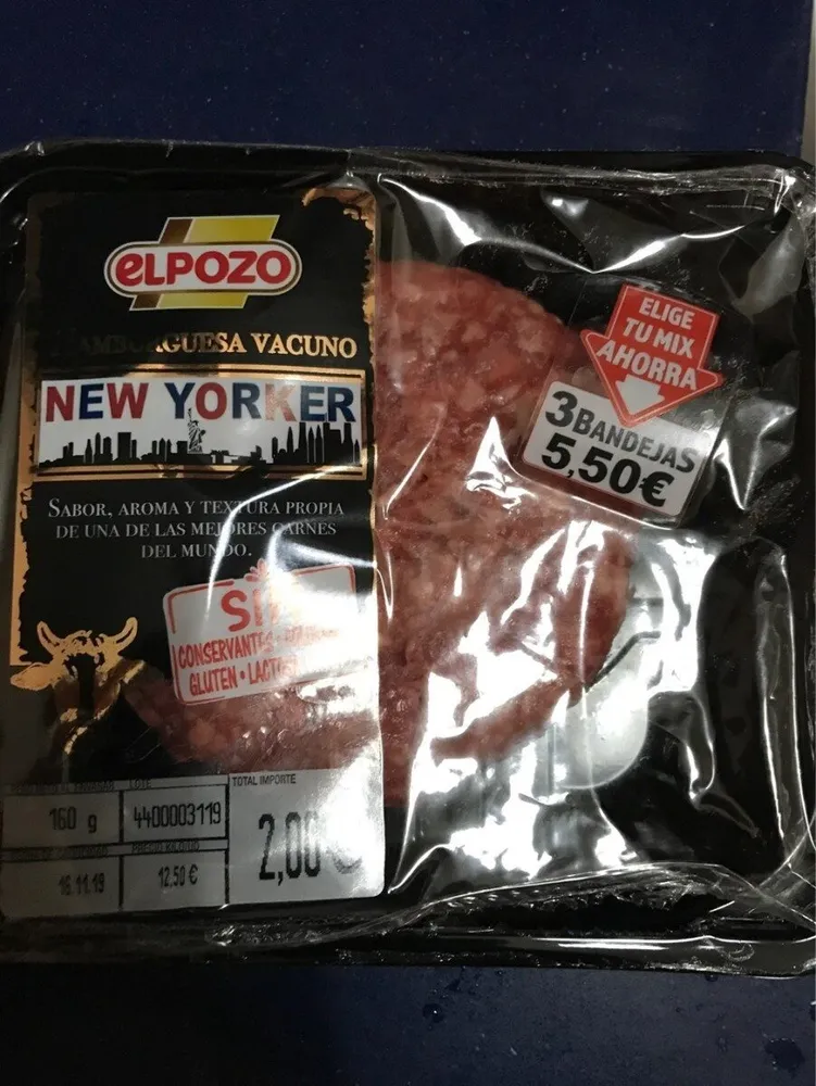 Hamburguesa Vacuno