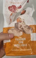 Polvoron con avellanas