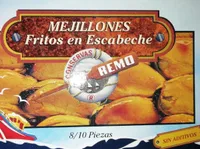 Mejillones fritos en escabeche