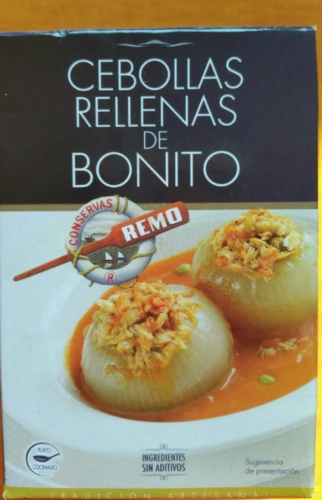 Cebollas rellenas de bonito