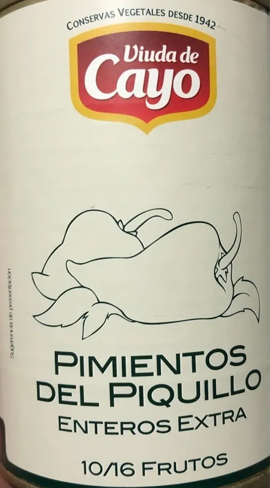 Pimientos del piquillo extra enteros