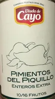 Pimientos del piquillo extra enteros