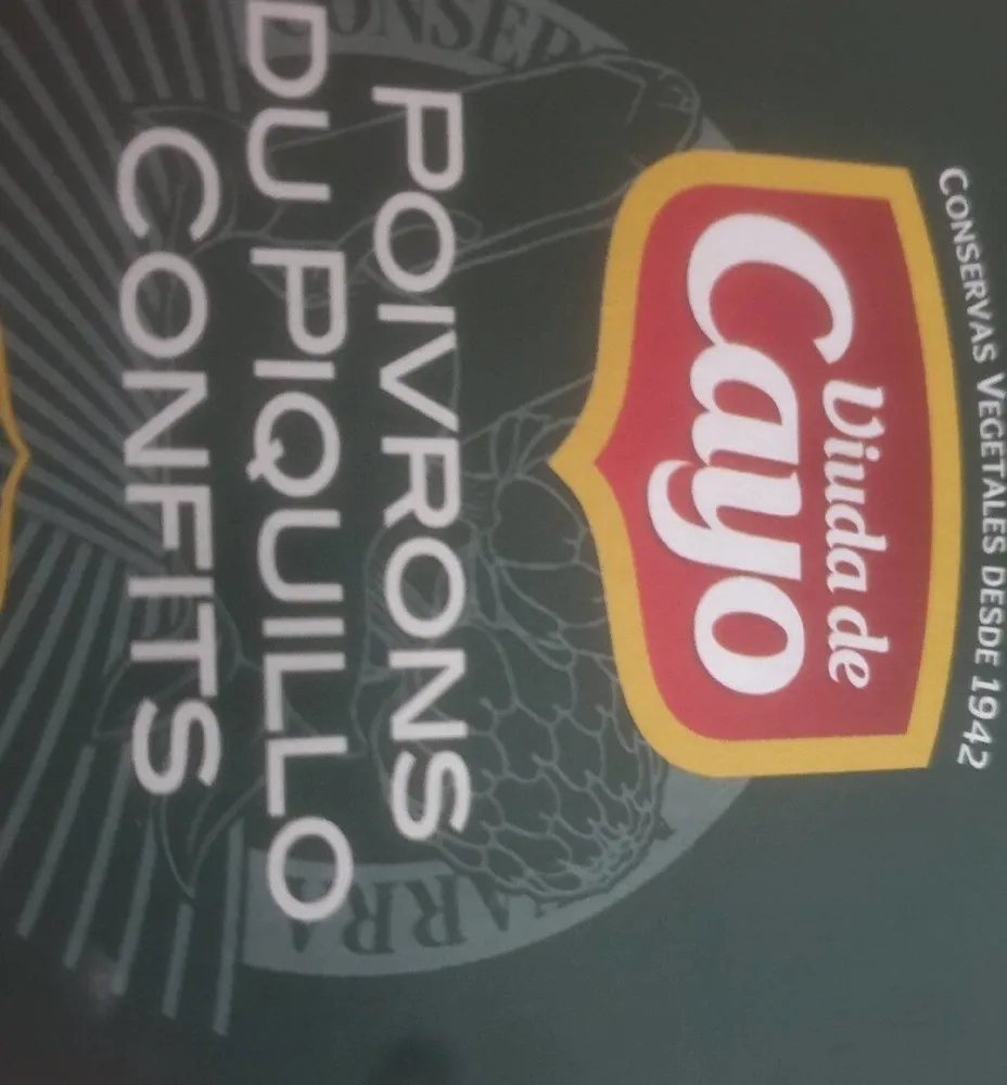 Poivron du piquillo confits