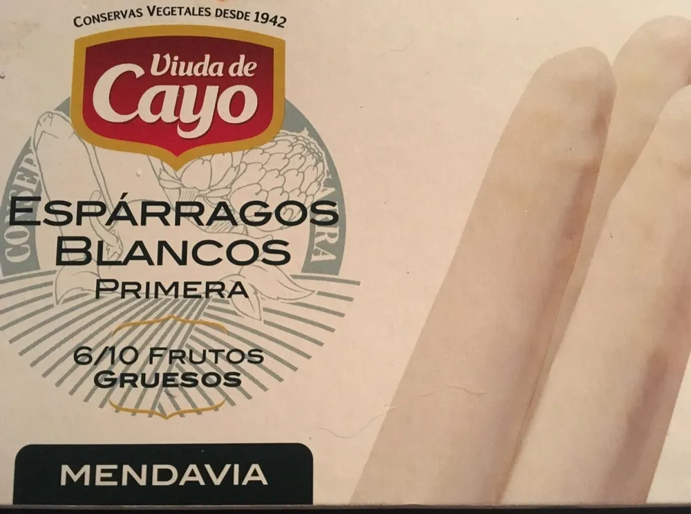 Espárragos blancos
