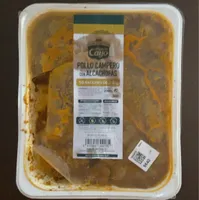 Pollo campero con alcachofas