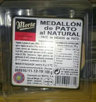 Medallón de Pato al Natural