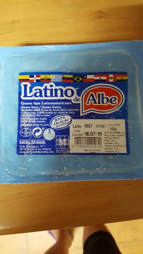 Queso tipo Latinoamericano (Queso fresco)