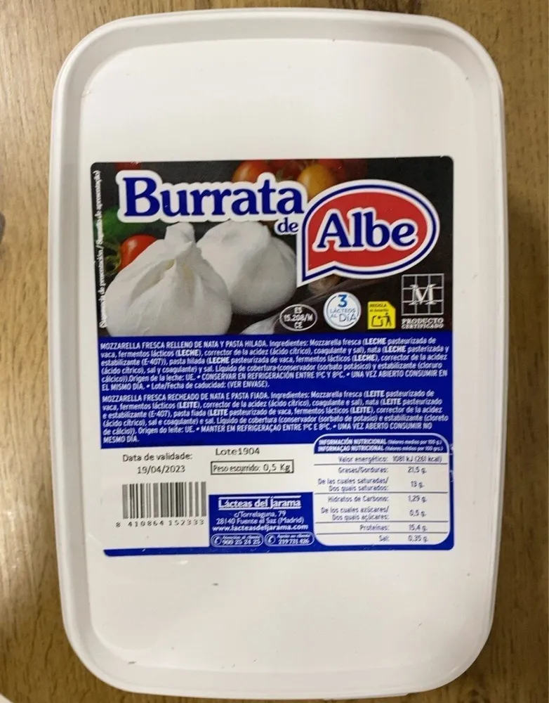 Burrata de Albe