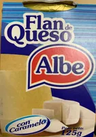 Flan de queso con caramelo