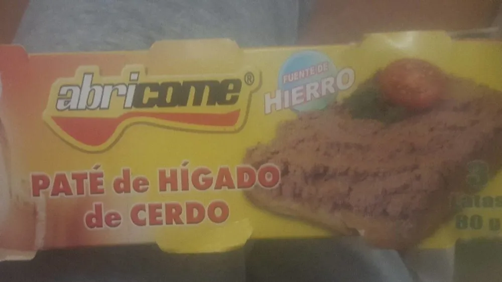Paté de hígado de cerdo