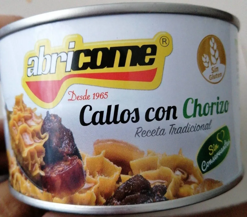 Callos con chorizo