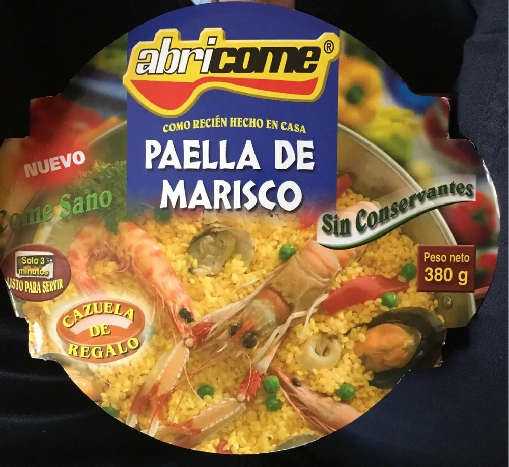 Paella de marisco