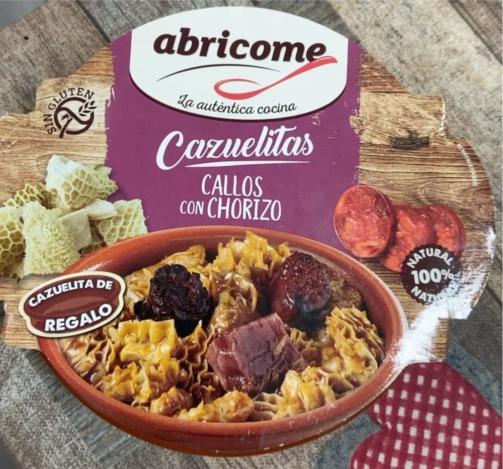 Callos con chorizo