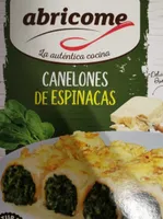 Canelones de espinacas