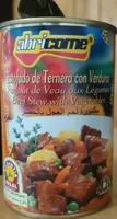 Estofado de ternera con verduras