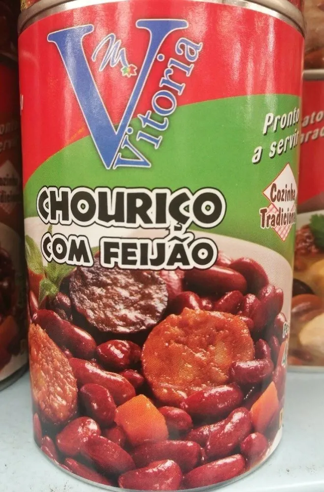 Chorizo com feijão