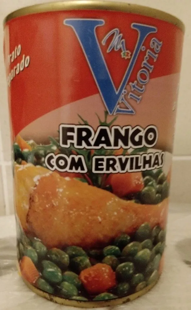 Frango com ervilhas
