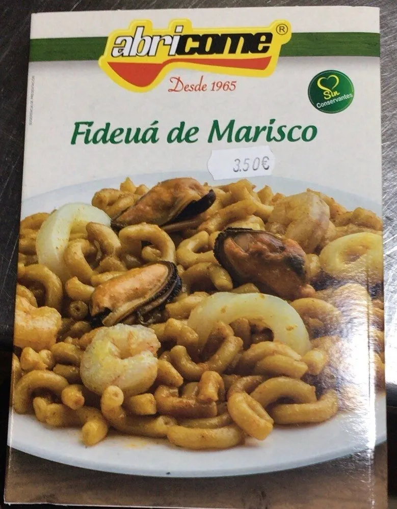 Fideua de marisco