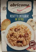 Abricome Risotto integtal de setas