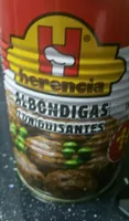 Albóndigas con guisantes
