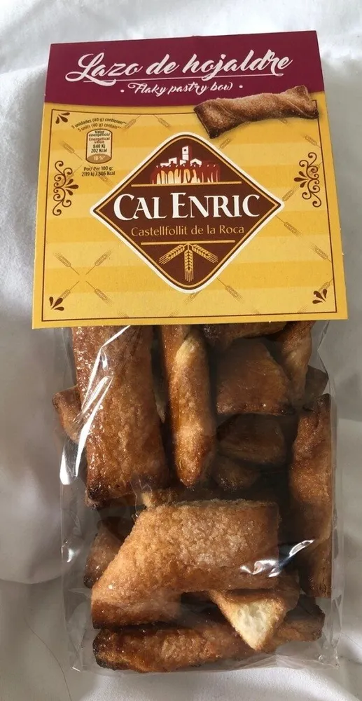 Lazos de hojaldre