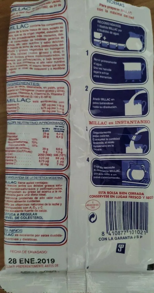 Leche en Polvo