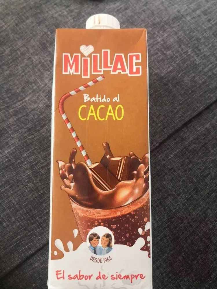 Millac batido al cacao