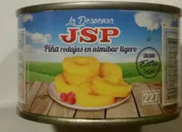 piña rodajas en almibar ligero