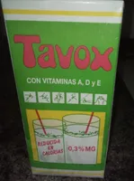 Leche con vitaminas