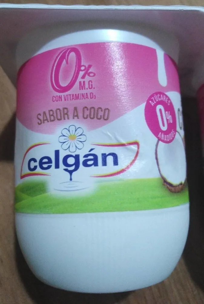 Yogurt sabor coco 0%