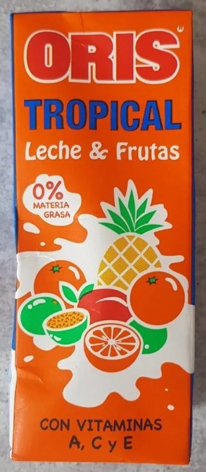Tropical leche & frutas