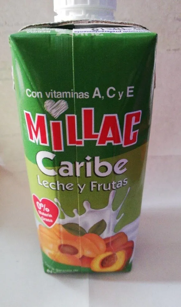 Zumo Caribe (leche y fruta)