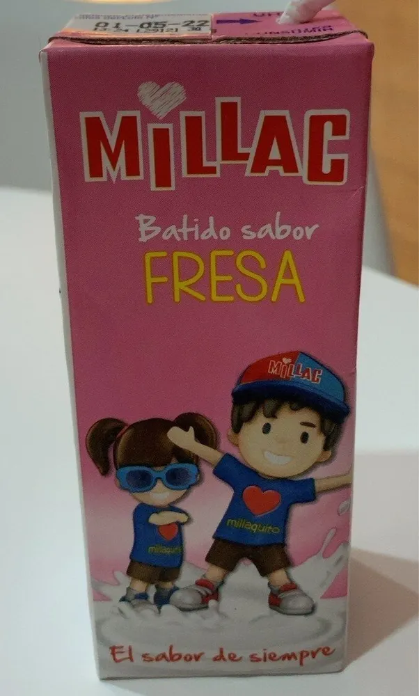 Batido de fresa