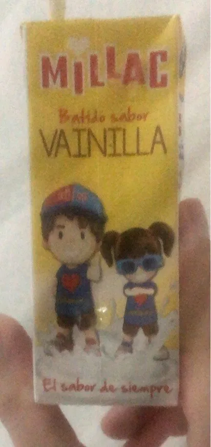 Batido sabor vainilla