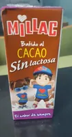 Batido de cacao sin lactosa