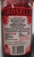 Sirope de grosella