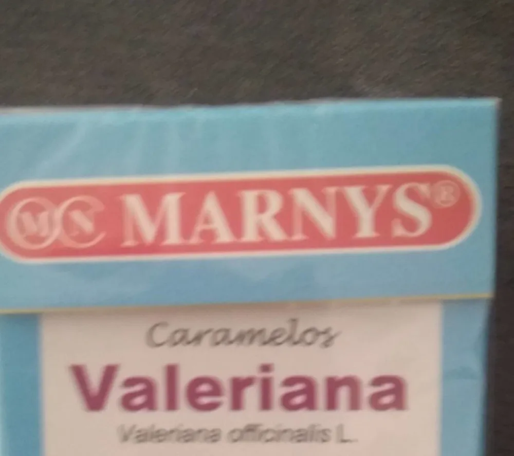 Valeriana caramelos