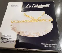 Torta turrón cacahuete