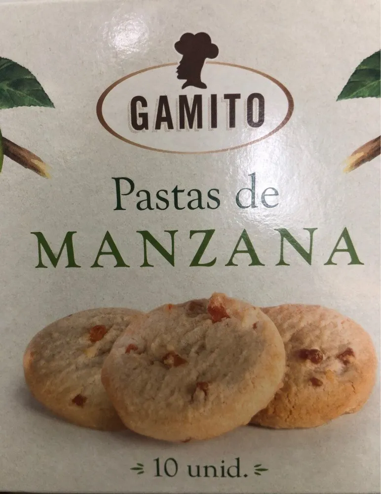 pastas de manzana