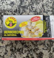 Berberechos al natural