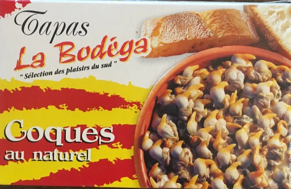 Coques au naturel